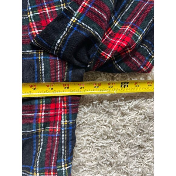 Saddlebred 40R Red Multi Tartan Plaid Preppy Corduroy Blazer Jacket Sport Coat - Picture 5 of 14